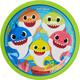 Baby Shark Birthday Party Tableware Kit for 8 Guests